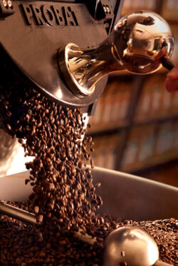 Eine Kaffeerösterei im Land der Teetrinker